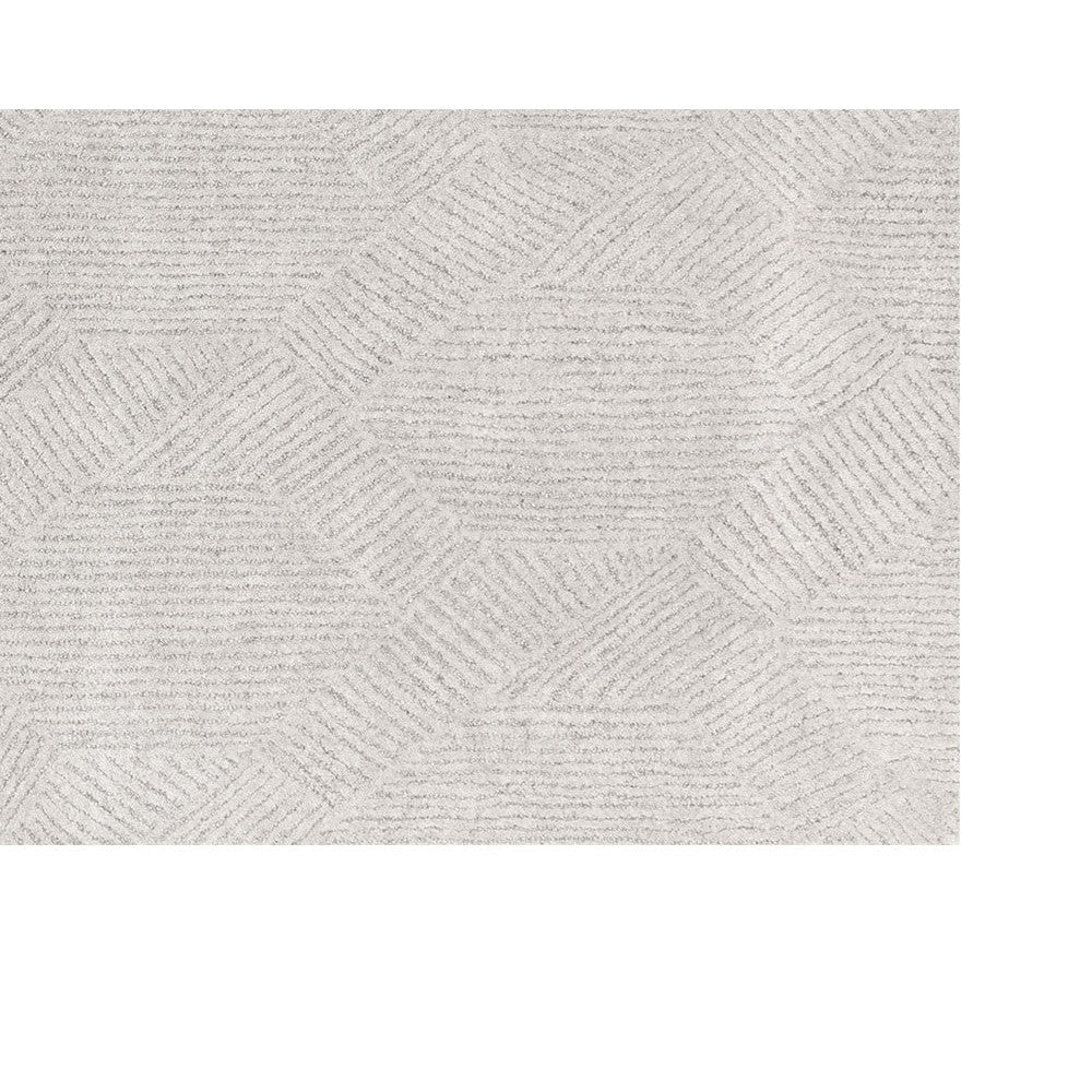 Calais Hand Tufted Rug - Oatmeal / Grey - 8' X 10'