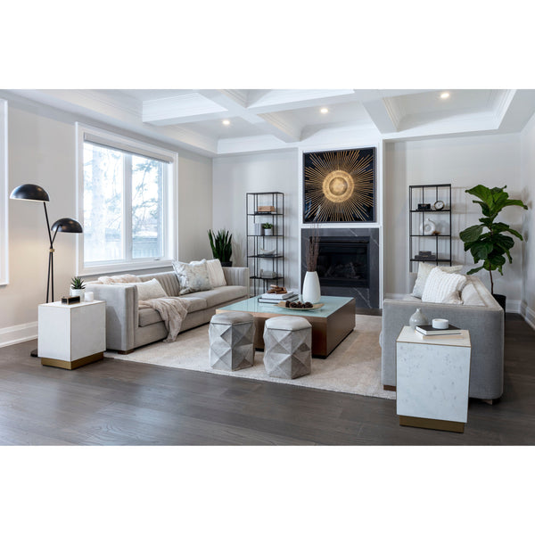 Calais Hand Tufted Rug - Oatmeal / Grey - 9' X 12'