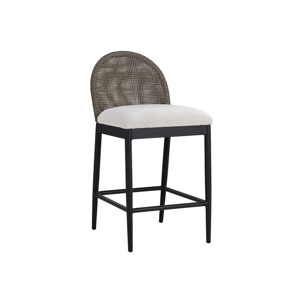 Calandri Counter Stool - Black - Louis Cream