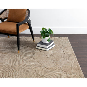 Calathea Hand Tufted Rug - Sand - 10' X 14'