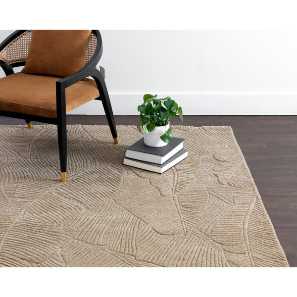 Calathea Hand Tufted Rug - Sand - 10' X 14'