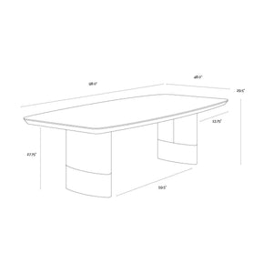 Calida Dining Table - 98"