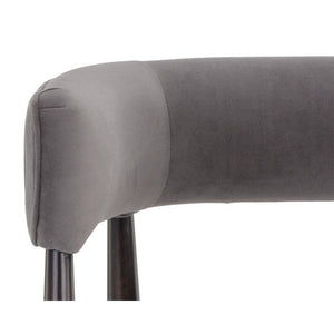 Callem Dining Armchair - Antonio Charcoal