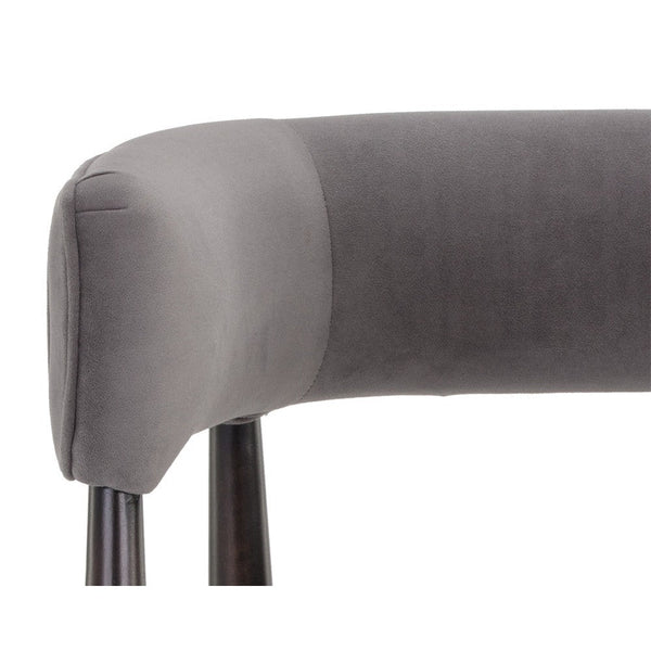 Callem Dining Armchair - Antonio Charcoal