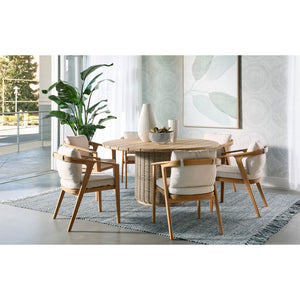 Calm Reflection (Set Of 2) - 40" X 50" - Natural Floater Frame