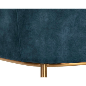 Cameron Lounge Chair - Nono Petrol