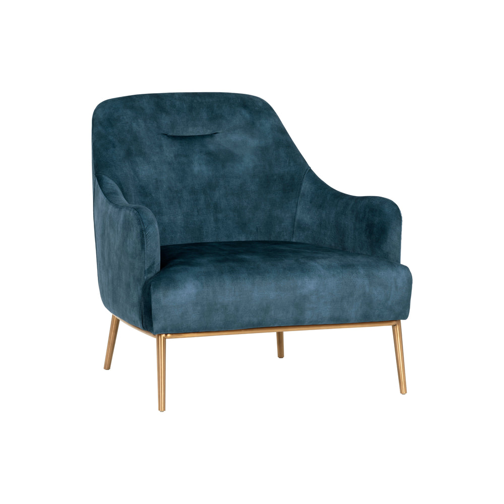 Cameron Lounge Chair - Nono Petrol