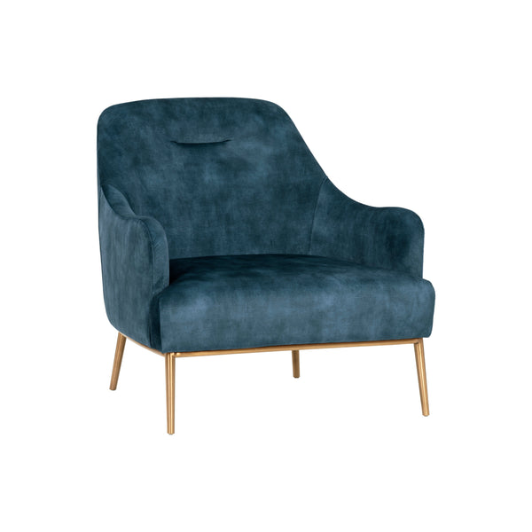 Cameron Lounge Chair - Nono Petrol