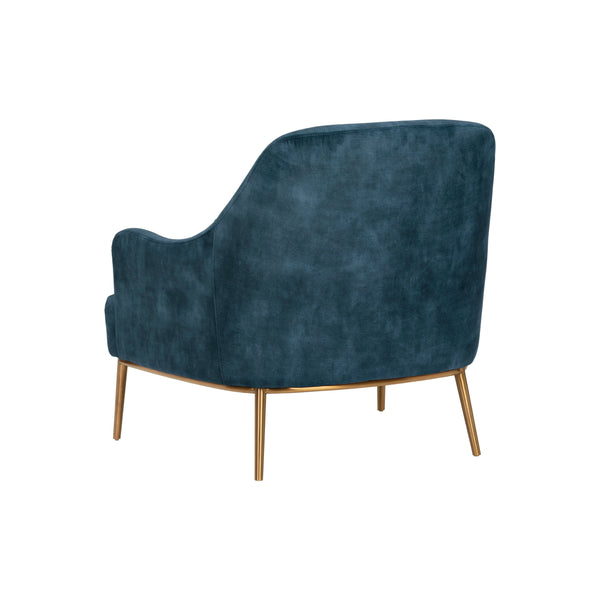 Cameron Lounge Chair - Nono Petrol