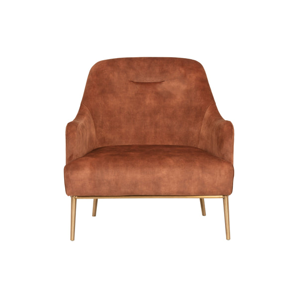 Cameron Lounge Chair - Nono Rust