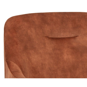 Cameron Lounge Chair - Nono Rust
