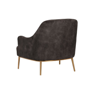 Cameron Lounge Chair - Nono Shitake