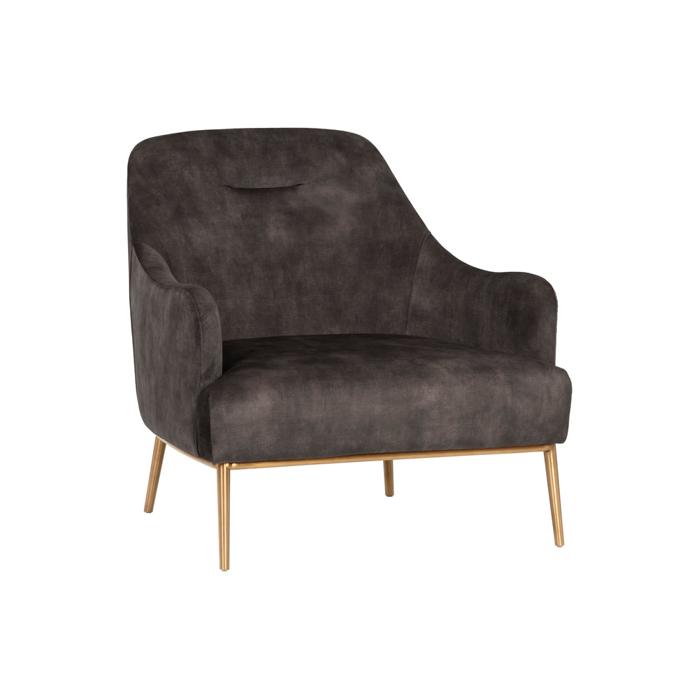 Cameron Lounge Chair - Nono Shitake