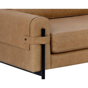 Camus Sofa - Ludlow Sesame Leather