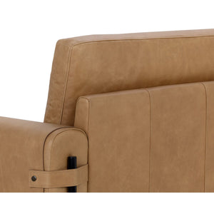 Camus Sofa - Ludlow Sesame Leather
