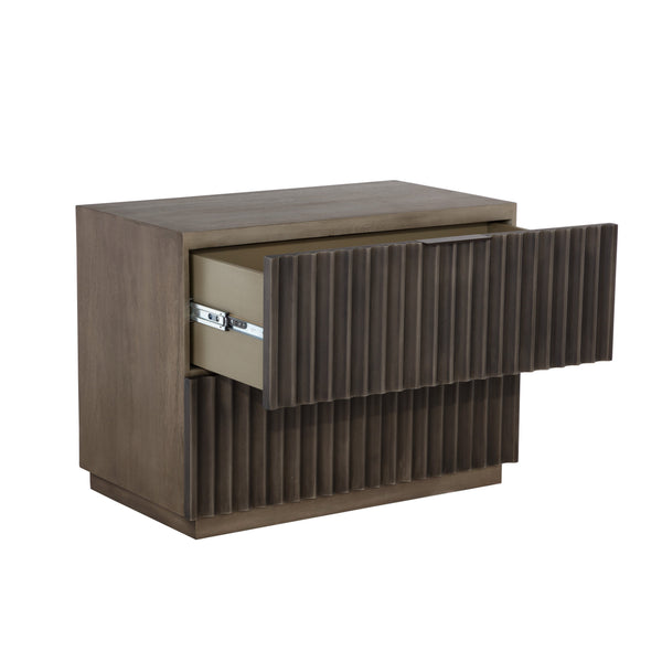 Carlin Nightstand - Taupe