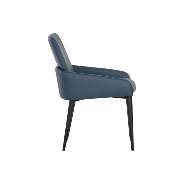 Carlo Dining Armchair - Black - Dillon Thunder