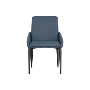 Carlo Dining Armchair - Black - Dillon Thunder