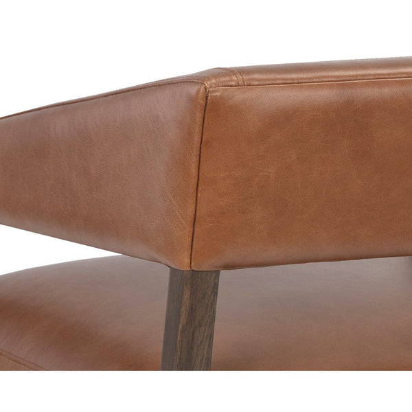 Carlyle Lounge Chair - Shalimar Tobacco Leather
