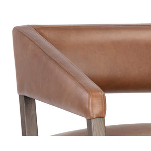 Carlyle Lounge Chair - Shalimar Tobacco Leather