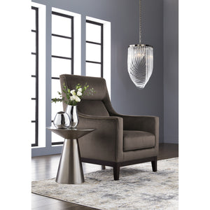 Carmel End Table - Stainless Steel