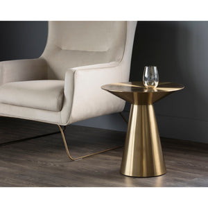 Carmel End Table - Yellow Gold