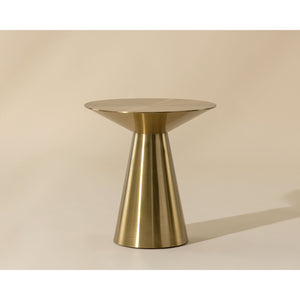 Carmel End Table - Yellow Gold