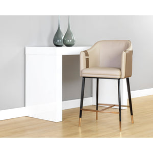 Carter Counter Stool - Napa Beige / Napa Tan