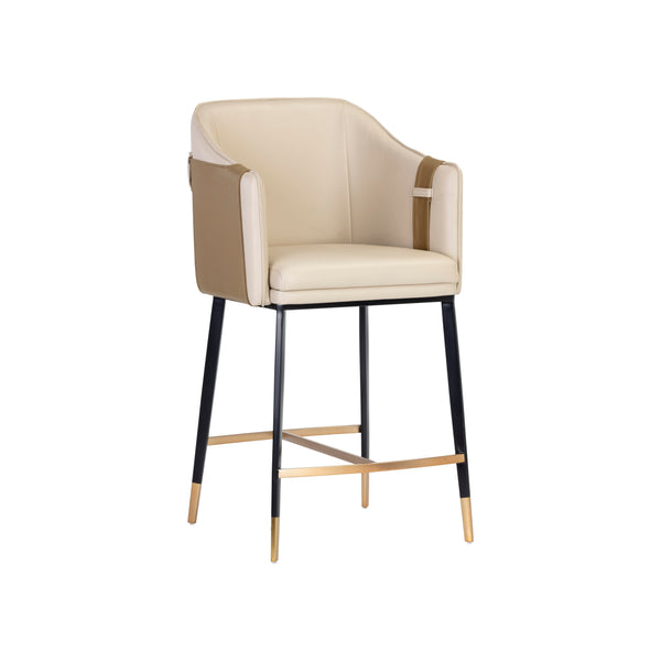 Carter Counter Stool - Napa Beige / Napa Tan