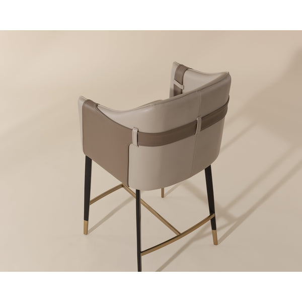 Carter Counter Stool - Napa Beige / Napa Tan