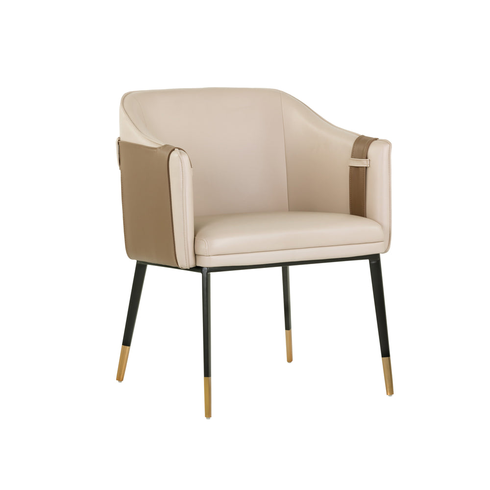 Carter Dining Armchair - Napa Beige / Napa Tan