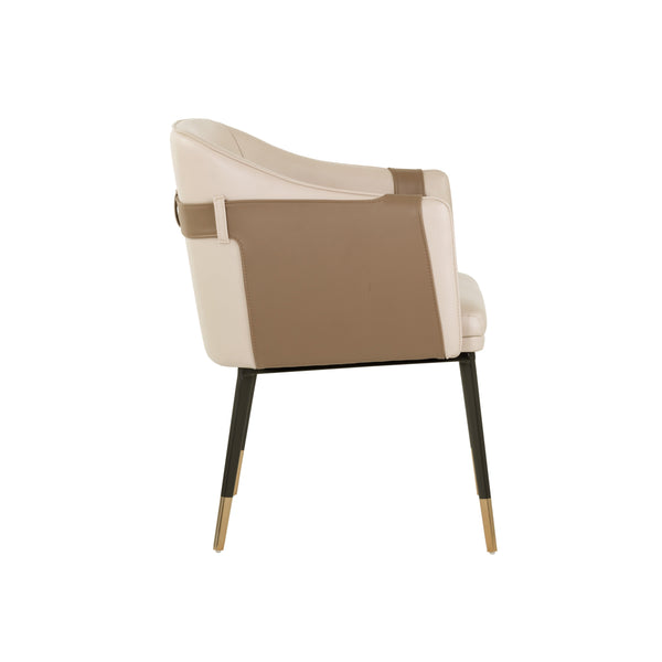 Carter Dining Armchair - Napa Beige / Napa Tan