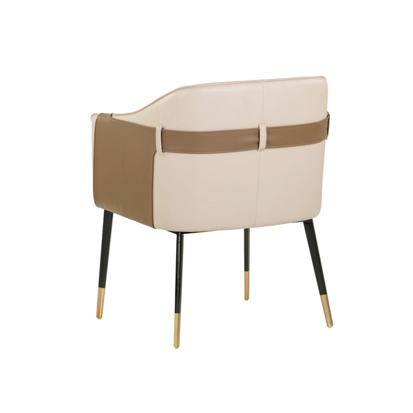 Carter Dining Armchair - Napa Beige / Napa Tan