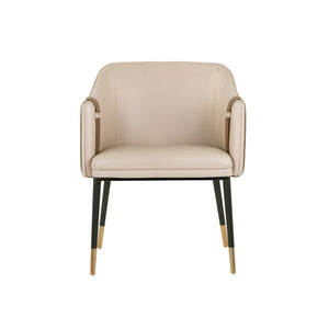 Carter Dining Armchair - Napa Beige / Napa Tan