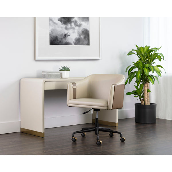 Carter Office Chair - Napa Beige / Napa Tan