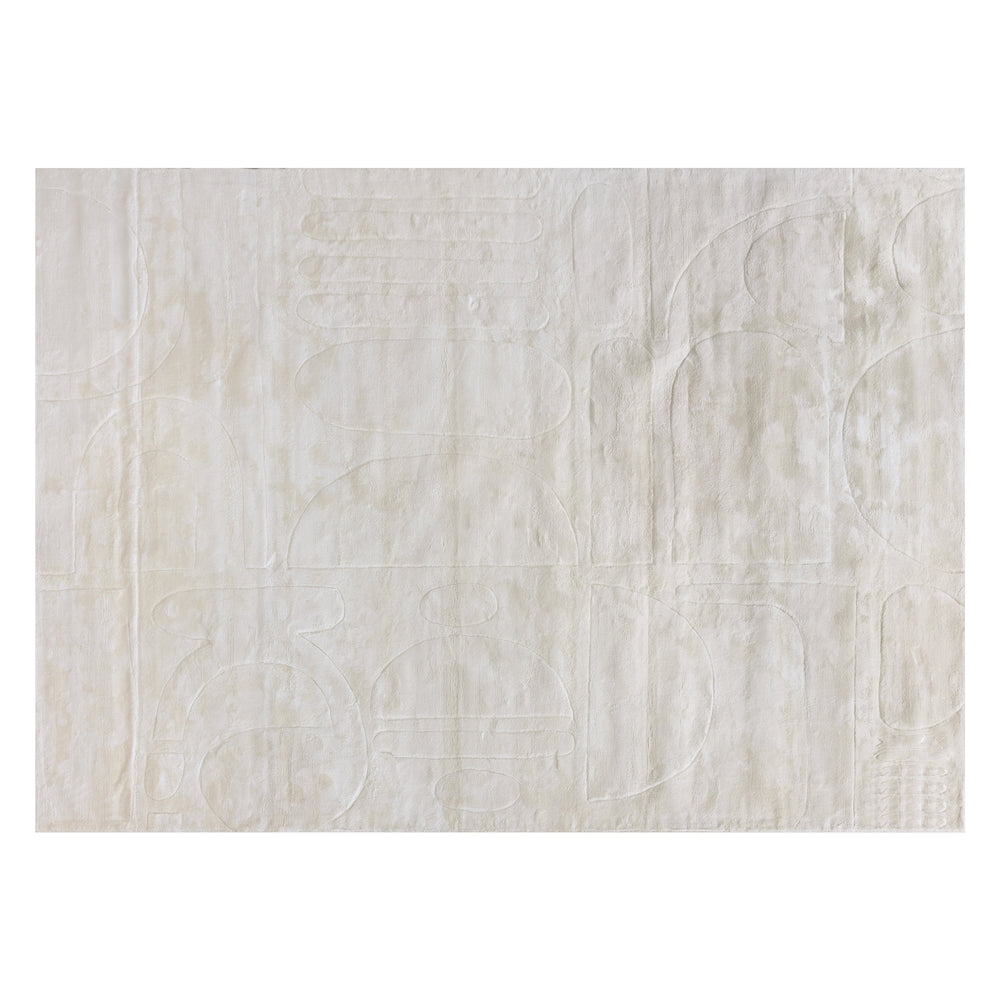 Caruso Hand Loomed Rug - Cream / Ivory - 10' X 14'