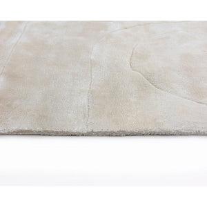 Caruso Hand Loomed Rug - Cream / Ivory - 6' X 9'