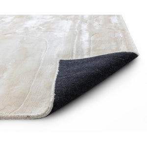 Caruso Hand Loomed Rug - Cream / Ivory - 6' X 9'