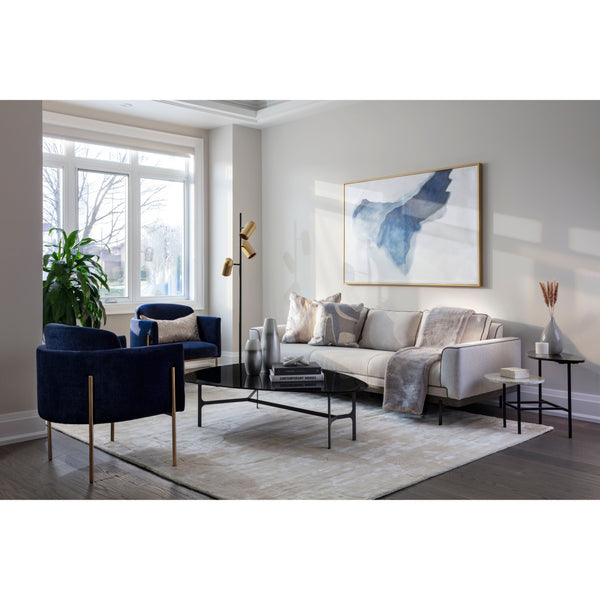 Caruso Hand Loomed Rug - Cream / Ivory - 8' X 10'