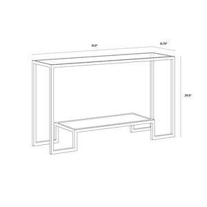 Carver Console Table