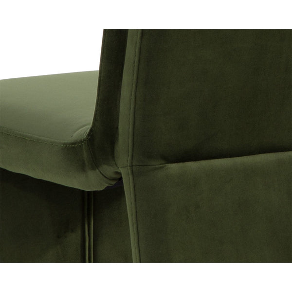 Cascata Dining Chair - Moss Green