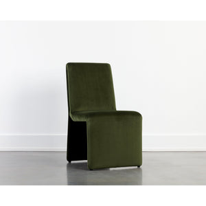 Cascata Dining Chair - Moss Green