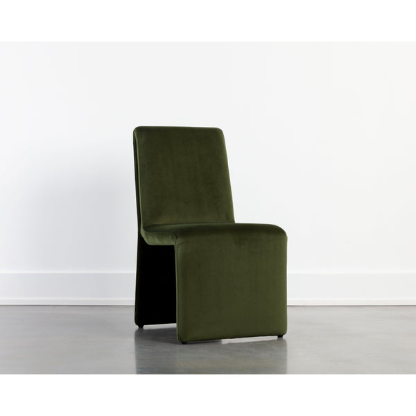 Cascata Dining Chair - Moss Green