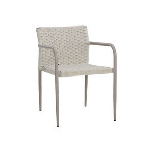 Casella Stackable Dining Armchair - Greige - Cream
