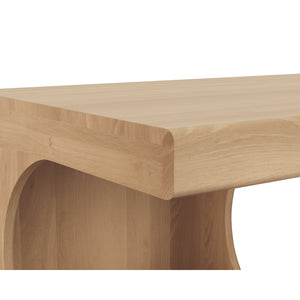 Catrine Desk - Rustic Oak