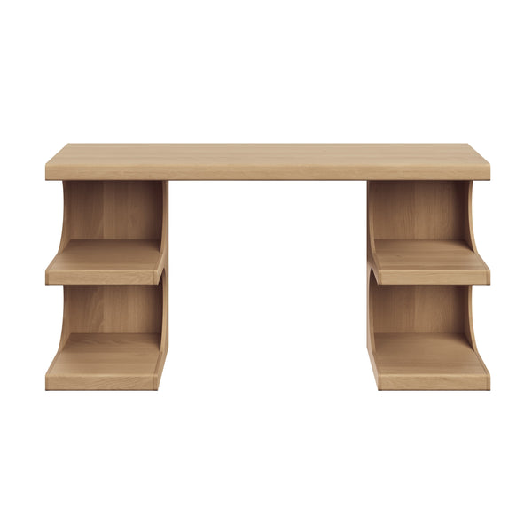 Catrine Desk - Rustic Oak