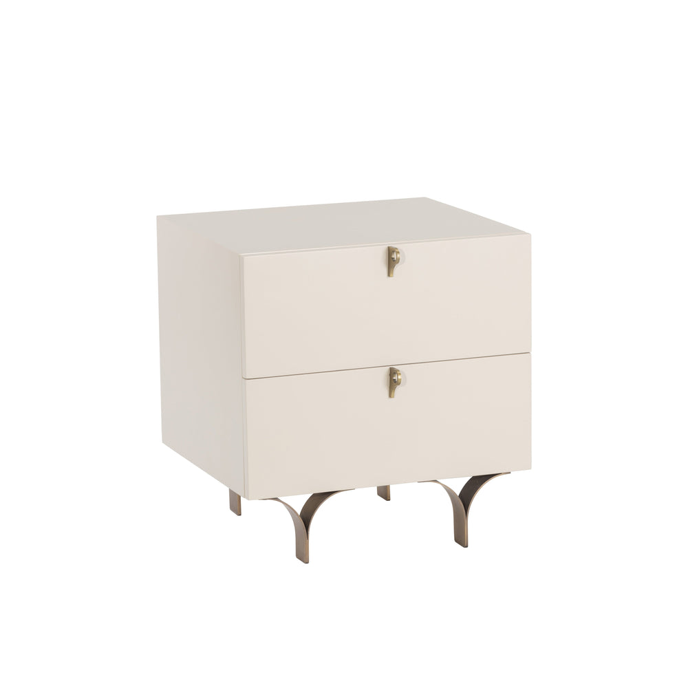 Celine Nightstand Small - Cream