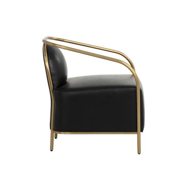 Cicero Lounge Chair - Cantina Black