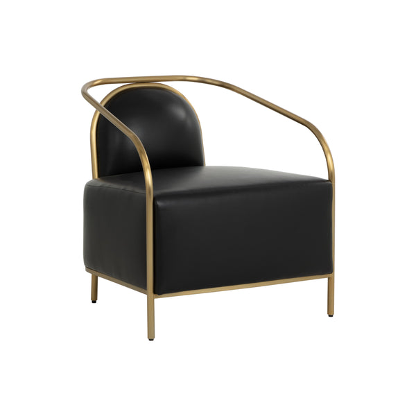 Cicero Lounge Chair - Cantina Black