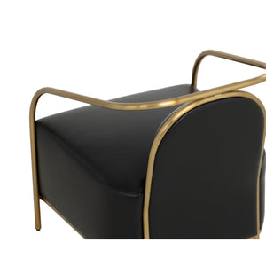 Cicero Lounge Chair - Cantina Black